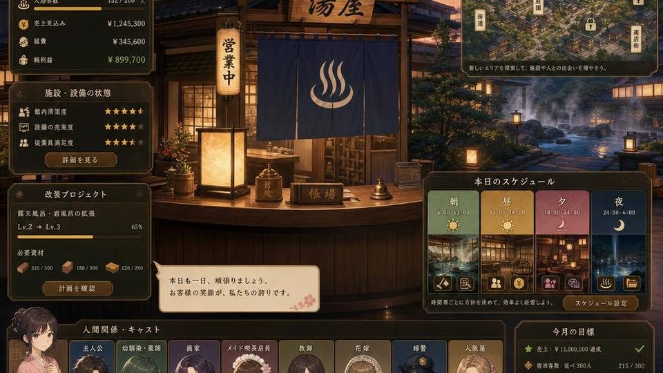 背德浴场 赚钱养成 实机截图 5